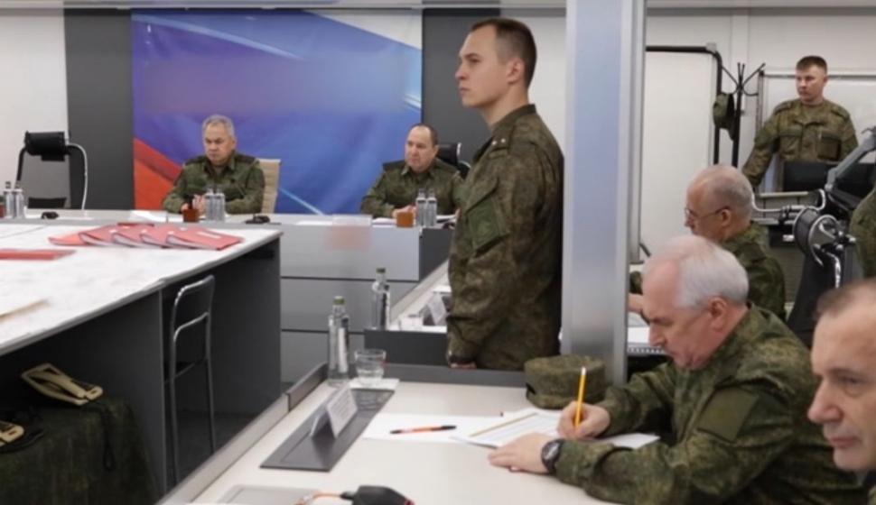 Ce dezvăluie imaginile vizitei lui Serghei Șoigu într-un centru de comandă al trupelor din Ucraina 775737