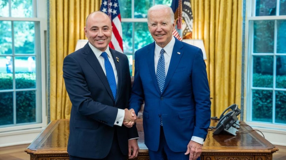 Ambasadorul României în SUA, Andrei Muraru: ”Am fost deosebit de onorat să fiu primit de către Președinte Joe Biden la Casa Albă”