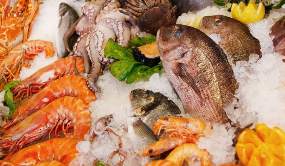 Alertă alimentară pe litoral! ANPC a găsit peste 400 de kilograme de pește și fructe de mare ținute în căldură
