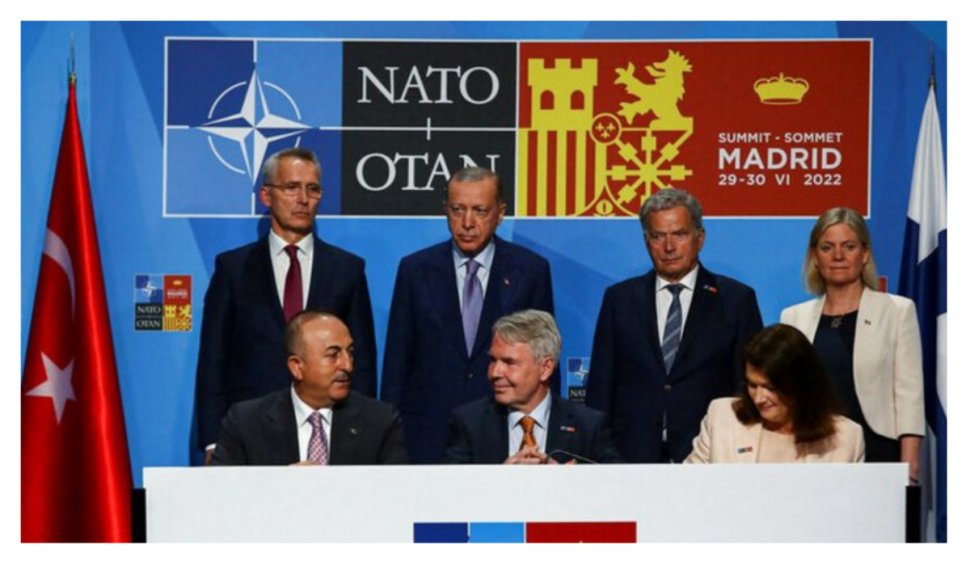Turcia este de acord să sprijine cererile de aderare la NATO ale Suediei și Finlandei