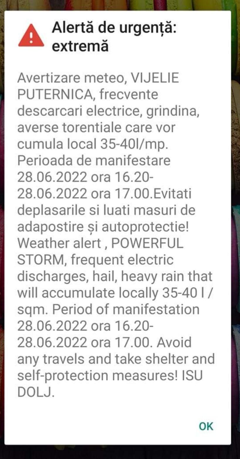 Vijelia a făcut prăpăd la Craiova! Acoperiș și copaci căzuți pe șosele | RO-ALERT de urgență extremă 776118