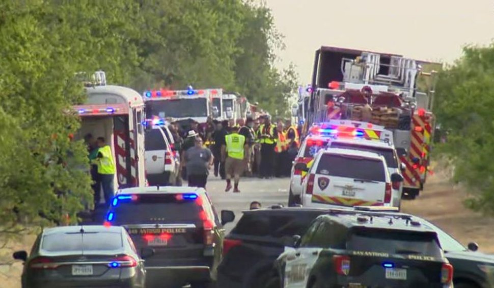 Zeci de oameni morți, găsiți într-o remorcă de camion, în SUA