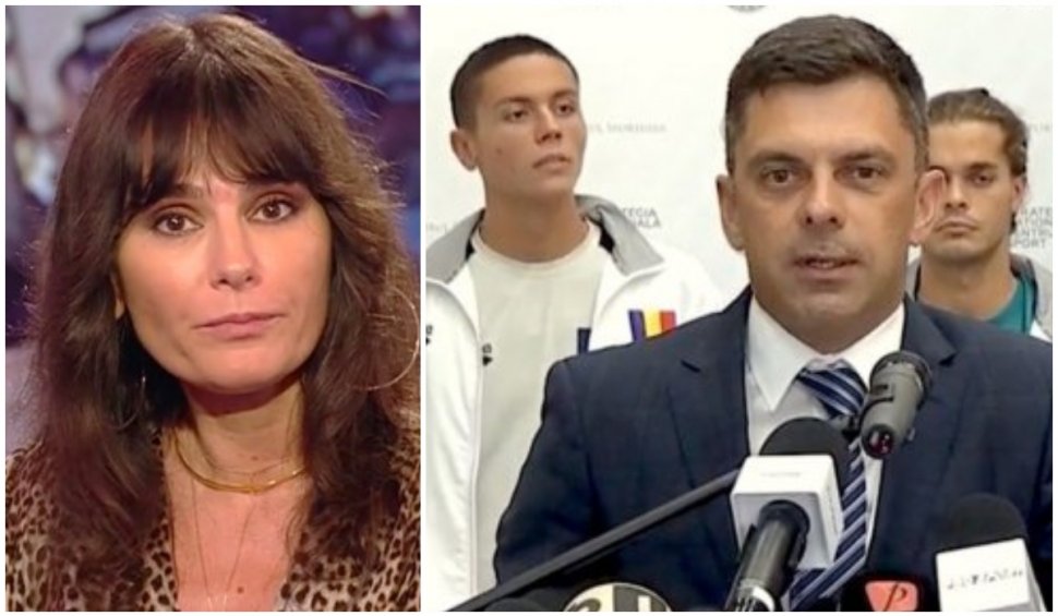Dana Budeanu, despre ministrul Sportului: "Nu sunteți un exemplu moral, nu aveți cum să stați în picioare în fața acestor campioni"