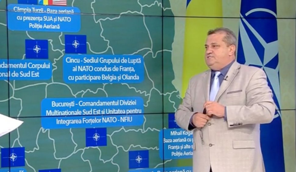 Harta prezenței NATO în România, explicată de generalul Cătălin Tomescu: ”Noi trebuie să avem mare grijă”