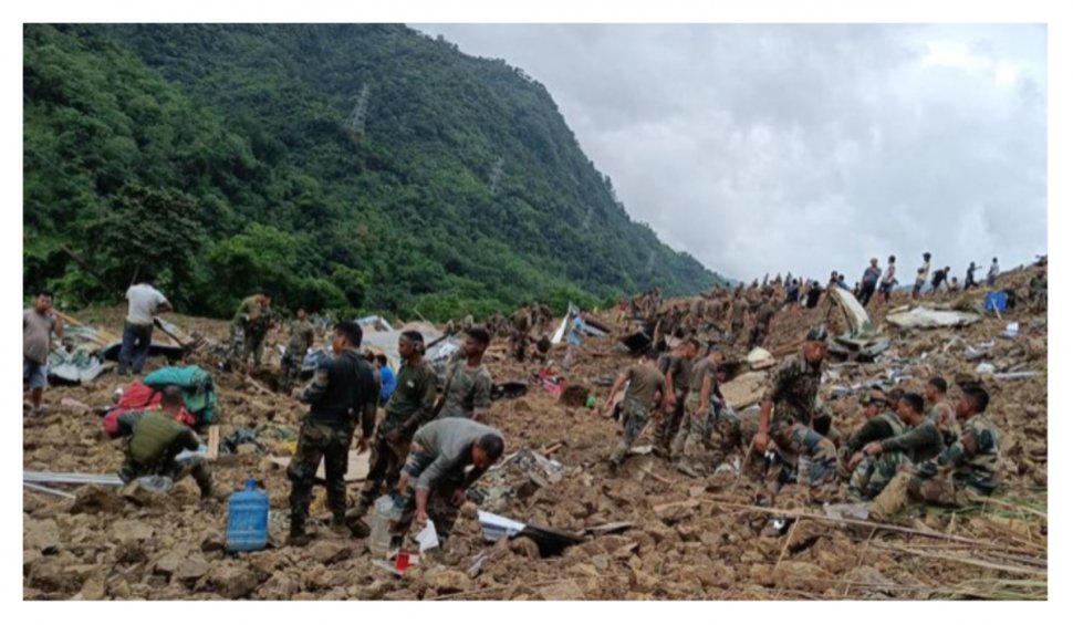 Cel puțin 14 persoane au murit și alte 50 sunt dispărute în urma unei alunecări de teren în India