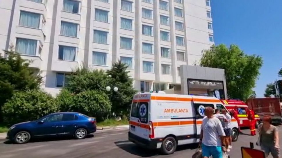 Un copil de doar doi ani a căzut de la etaj, dintr-un hotel din Eforie Nord