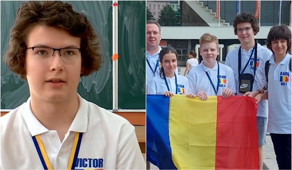 Povestea tânărului premiat cu aur la Olimpiada de Matematică pentru Juniori. Victor lucrează 10 ore pe zi