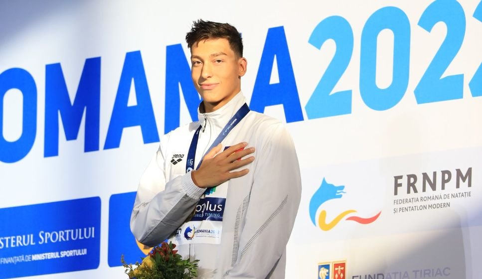 Vlad Stancu, medalie de aur la Campionatul European de înot pentru juniori