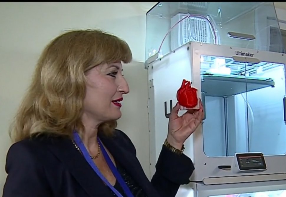 Premieră națională: inimă printată 3D după imaginile obținute prin CT