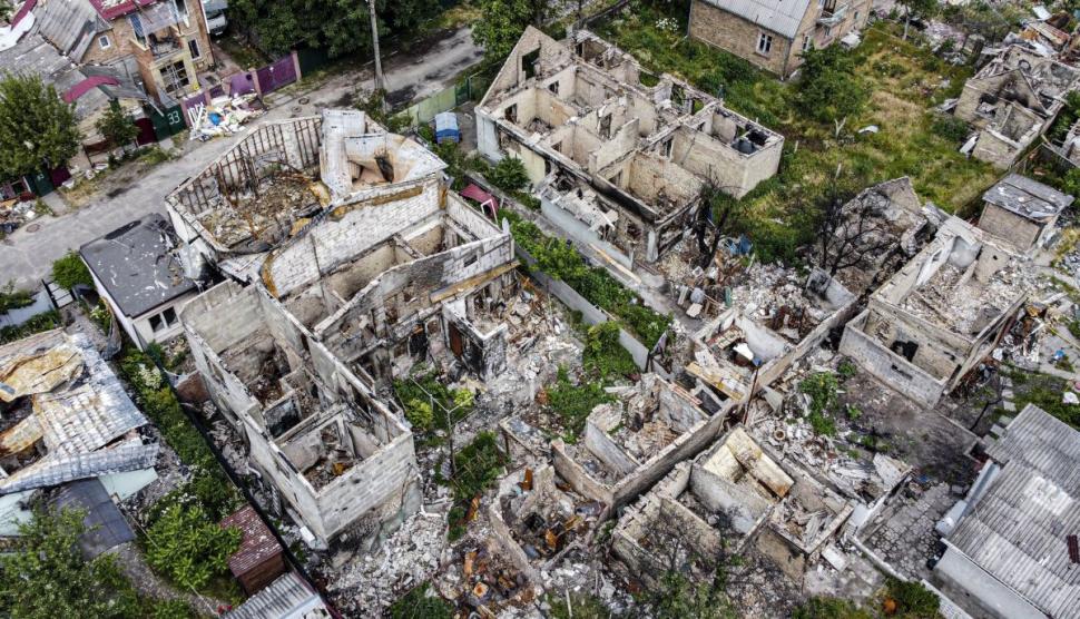 Ce au găsit ucrainenii când s-au întors în Gostomel, locul măcelului de la începutul invaziei ruse 778012