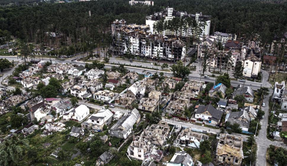 Ce au găsit ucrainenii când s-au întors în Gostomel, locul măcelului de la începutul invaziei ruse 778016