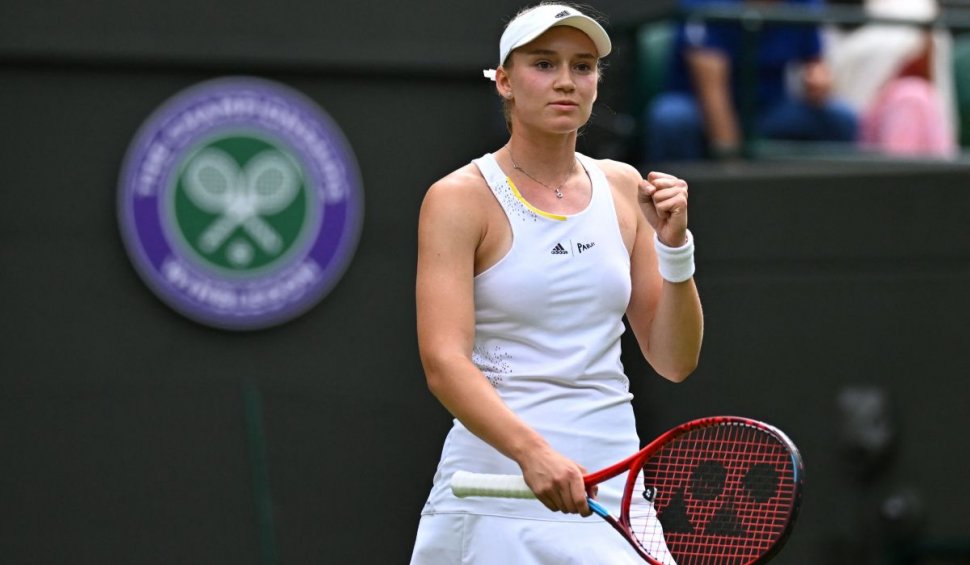 Elena Rybakina a câştigat finala Wimbledon 2022, după ce a învins-o pe Ons Jabeur