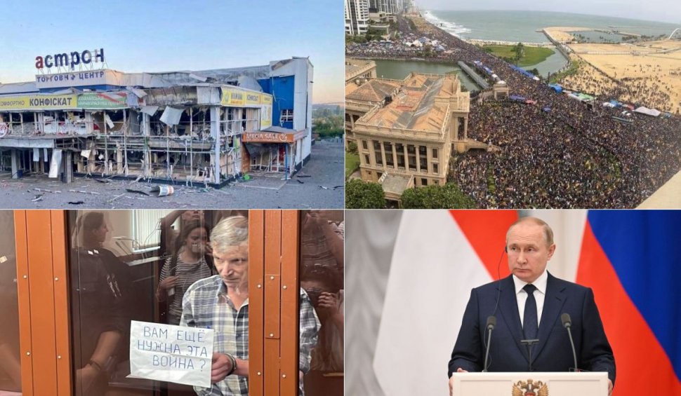 Război în Ucraina, ziua 136 | Cel puțin patru civili, uciși la Siversk de bombardamentele Rusiei | Legătura dintre criza din Sri Lanka și războiul din Ucraina