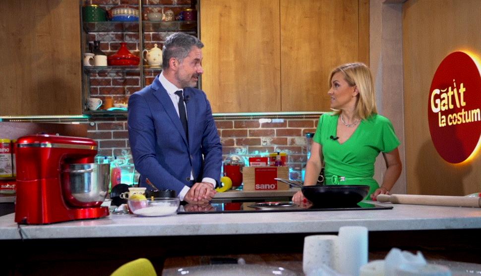 Dorul mâncării făcute de mama, ingredientul magic din rețeta ediției 10 "Gătit la costum", sezonul 2. Simona Gherghe găteşte alături de Ştefan Lungu 777966