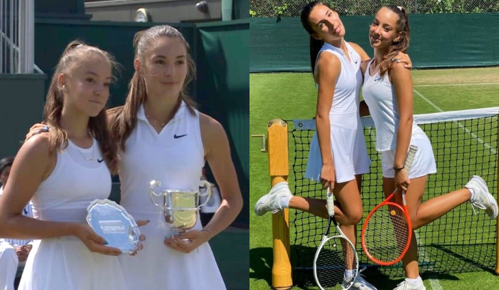 Românca Alexia Tatu, campioană Wimbledon Under-14, după ce a întâlnit-o în finală pe conaționala sa, Andreea Soare 