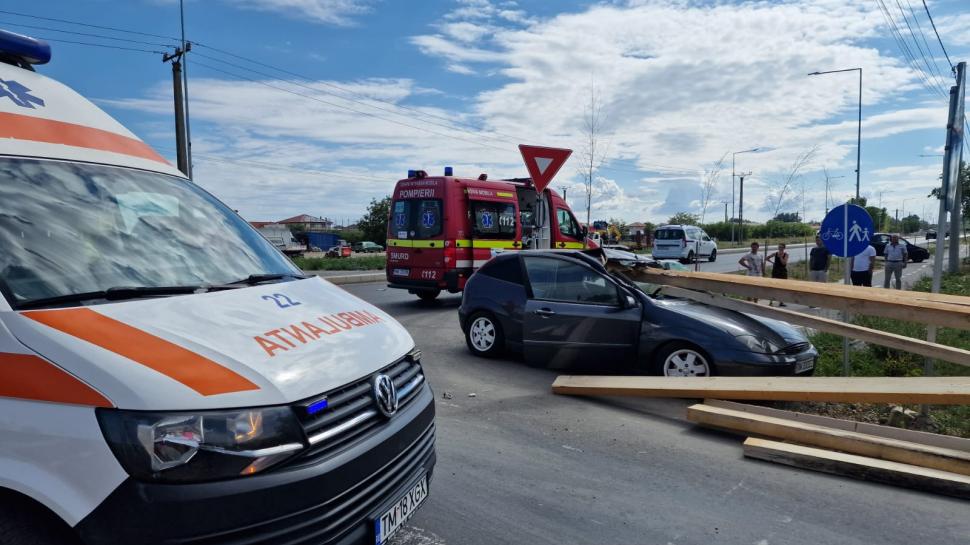 Copil grav rănit după un accident ca în filmele de groază produs în Moşniţa Nouă 778361