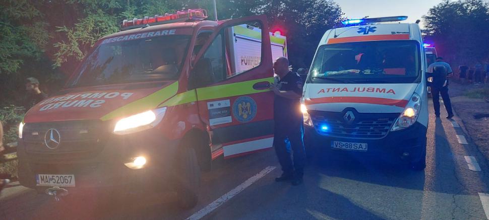 Doi morți și nouă răniți într-un accident cumplit în Vaslui. S-a activat Planul Roșu de intervenție! 778502