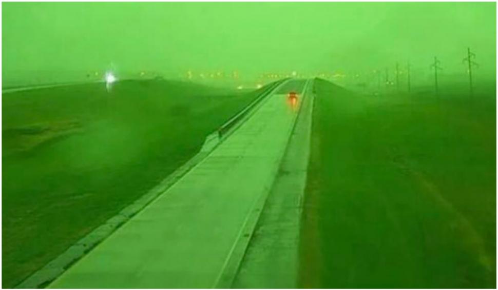 Imagini apocaliptice într-un oraș din SUA | Explicaţiile specialiştilor, după ce cerul a devenit verde 778431