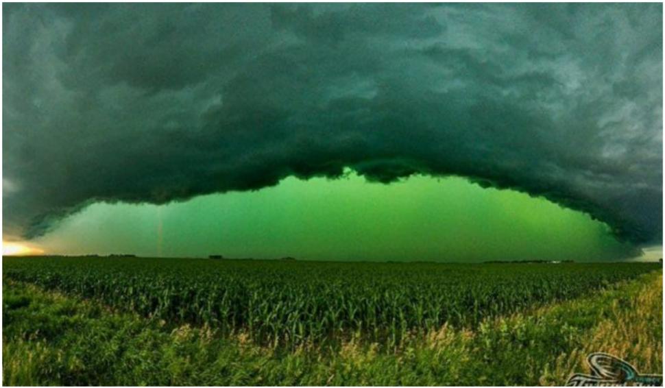 Imagini apocaliptice într-un oraș din SUA | Explicaţiile specialiştilor, după ce cerul a devenit verde 778434