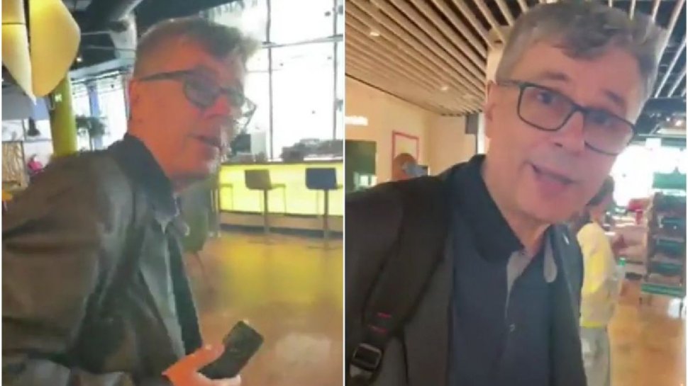 Scandal între George Simion și Virgil Popescu pe aeroportul din Viena: ”Uitați-vă cum l-am prins!”