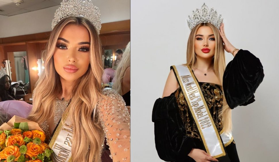 Cine este Anamaria Babău, câștigătoarea Miss World Next Top Model 2022. Tânăra din Bihor a uimit lumea cu frumusețea ei