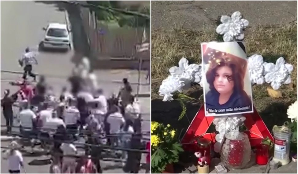 Anchetă de amploare după scandalul izbucnit la înmormântarea Gabrielei, fetiţa de 13 ani, ucisă pe o trecere de pietoni din Târgovişte