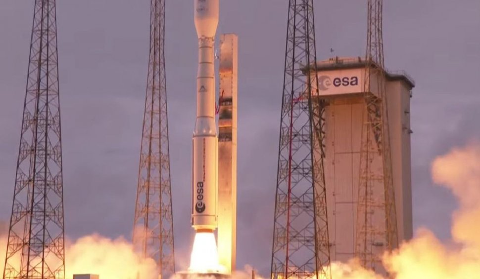 Emoții la lansarea rachetei Vega-C, construită cu ajutorul României. Numărătoarea inversă a fost oprită de mai multe ori