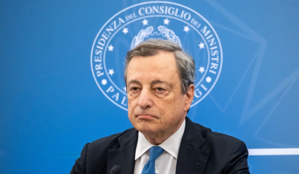Mario Draghi își dă demisia din funcția de prim-ministru al Italiei