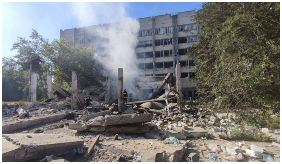 Atac asupra celor două universităţi principale din Nicolaev