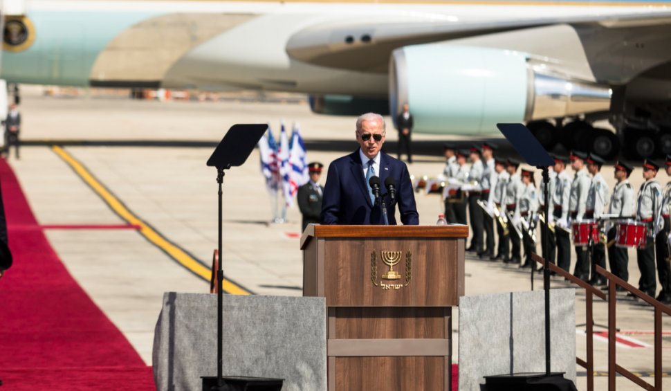 Joe Biden, vizită în Arabia Saudită: ”Nu vom tolera eforturile niciunei țări de a o domina pe o alta, în regiune, prin acțiuni militare”