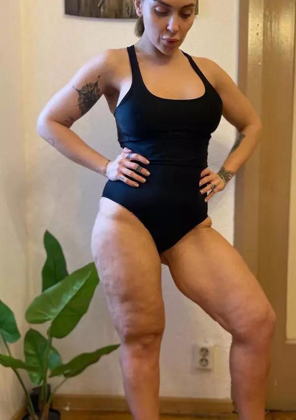 Oana Radu, înainte și după ce a slăbit. "Acestea sunt urmele pe care mâncarea le lăsase pe corpul meu" 779748