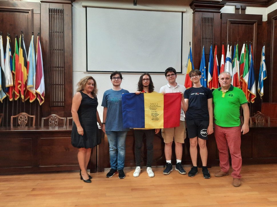 Elevii români, locul 3 la Olimpiada Internațională de Geografie, cu 4 medalii, din care 2 de aur