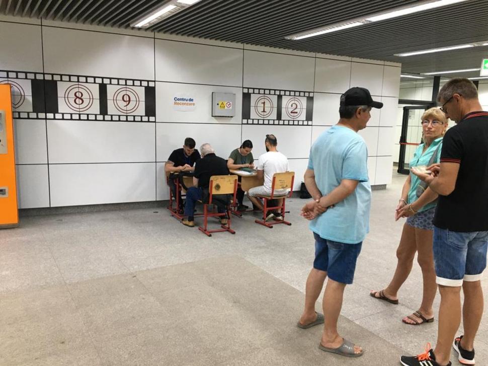 A început recenzarea în șapte stații de metrou din București. Lista punctelor fixe din Sectorul 6 779874