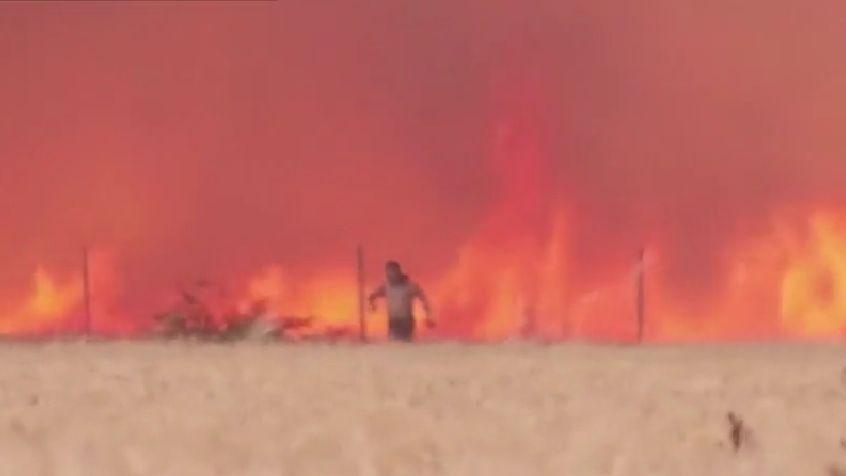 Un tren de călători a fost înconjurat de flăcări la Zamora, în Spania. Ce s-a întâmplat cu pasagerii 779962