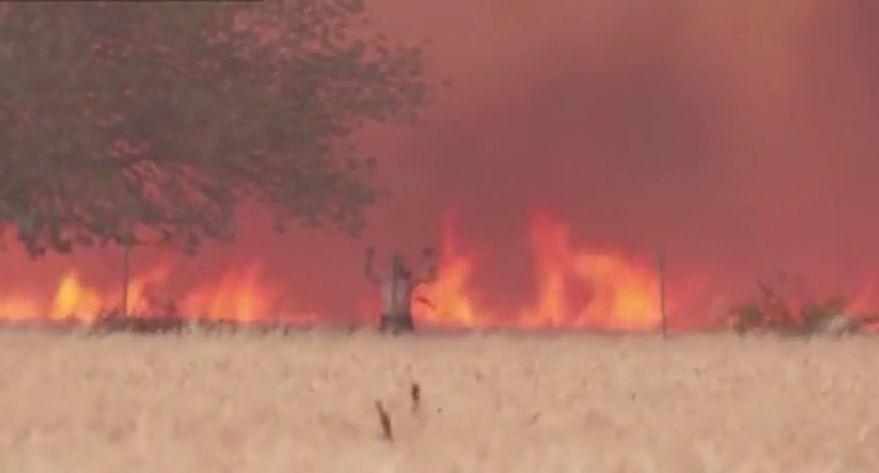 Un tren de călători a fost înconjurat de flăcări la Zamora, în Spania. Ce s-a întâmplat cu pasagerii 779963