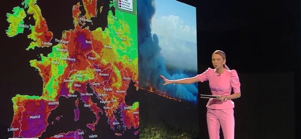 Iadul climatic din Europa. Harta celor mai afectate ţări. Avertizările de foc ale momentului