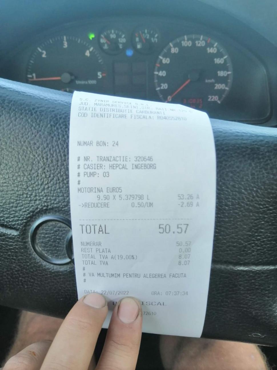 10 lei - cea mai scumpă motorină, în ziua în care benzina s-a ieftinit 780572