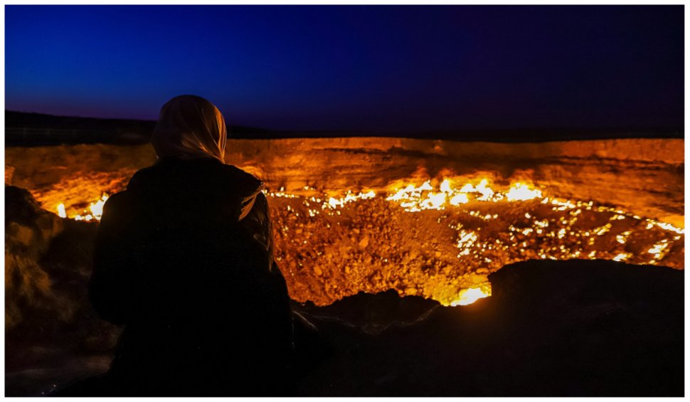 Ce este Craterul Darvaza, Poarta iadului | Arde fără încetare de 50 de ani
