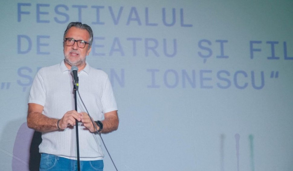 Lucian Romaşcanu, ministrul Culturii, la Festivalul de Teatru şi Film "Şerban Ionescu": "Un proiect de suflet al Magdei Catone"