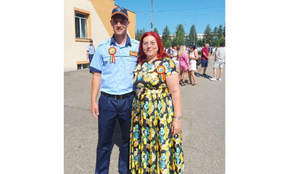 Bogdan, un tânăr crescut la o casă de copii din Arad, a depus jurământul la Școala de Agenți de Poliție 780758