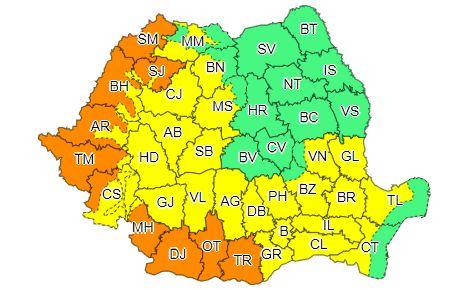 Cod portocaliu de caniculă, în jumătate de țară | Cât timp e valabilă avertizarea ANM de vreme extremă 780731