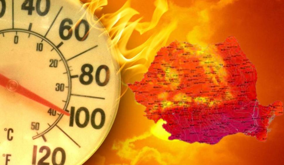 Cod portocaliu de caniculă, în jumătate de țară | Cât timp e valabilă avertizarea ANM de vreme extremă 780735
