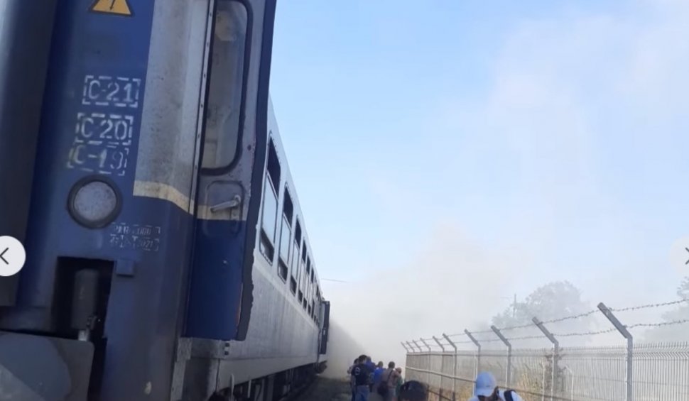 Locomotiva trenului Craiova - București s-a defectat pe traseu din cauza căldurii extreme | Anunţul CFR
