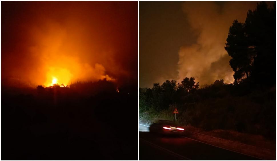 Concediile din Grecia sunt sub semnul focului! Echipa Antena 3 a surprins imaginile dezastrului din staţiunile turistice  781179