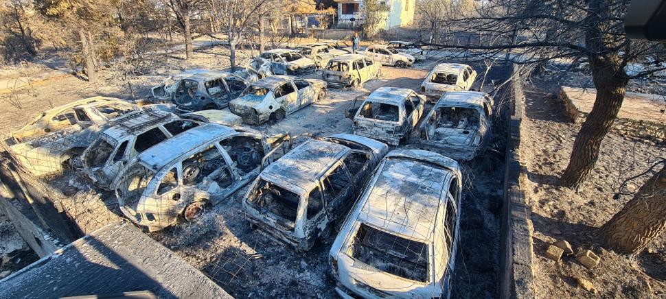 Concediile din Grecia sunt sub semnul focului! Echipa Antena 3 a surprins imaginile dezastrului din staţiunile turistice  781219