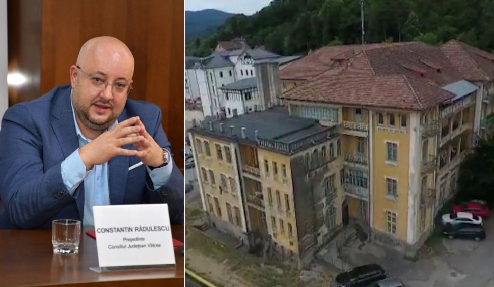 Clădirea în care funcţionează Clinica Balneară din Călimăneşti, în linie dreaptă pentru modernizare | Constantin Rădulescu, preşedintele CJ Vâlcea: "Tratamentul bolnavilor este gratuit"