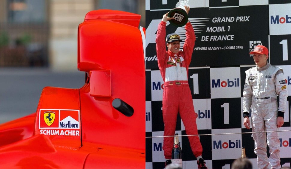 Ferrari-ul lui Michael Schumacher, scos la vânzare. Cum arată singura maşină care a câştigat toate cursele de Formula 1 la care a participat