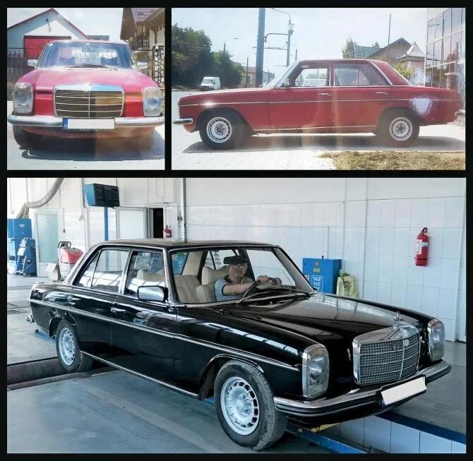 Mercedes "bot de cal", restaurat complet, adus la RAR. Inspectorii au publicat fotografii cu mașina retro 781415