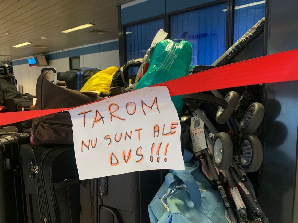 Aeroportul Otopeni este plin cu bagaje pierdute sau nerevendicate