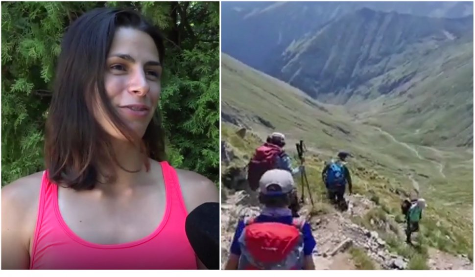 Aventură în Făgăraş! Alpinista Alexandra Marcu şi un grup de copii au cucerit cel mai înalt vârf din România